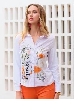 Dolcezza Blouse "Big Changes" (24713) 7 Dolcezza Blouse "Big Changes" (24713) -Fashion Clothing Line Store Gina Startup Big Changes 24713 Dolcezza SP24 scaled 1