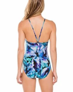 Gottex Sport Swimsuit "Moonstone S807L041" 6 Gottex Sport Swimsuit "Moonstone S807L041" -Fashion Clothing Line Store Gottex profile Sport S807L041 Moonstone Blue back
