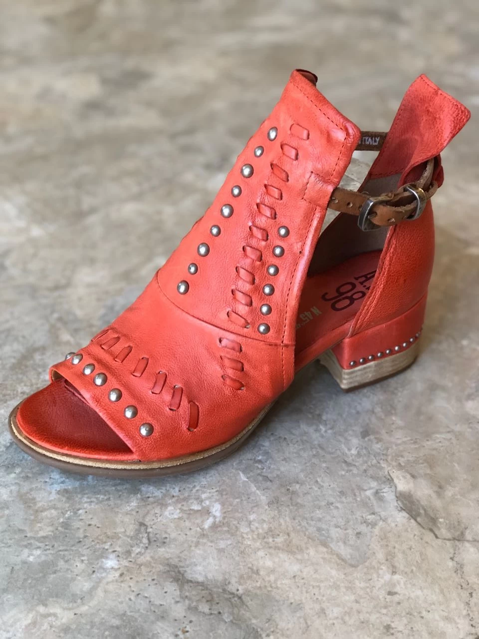 A.S.98 Sandals Moraine 672013 (coral Red) 8 A.S.98 Sandals Moraine 672013 (coral Red) - Image 6