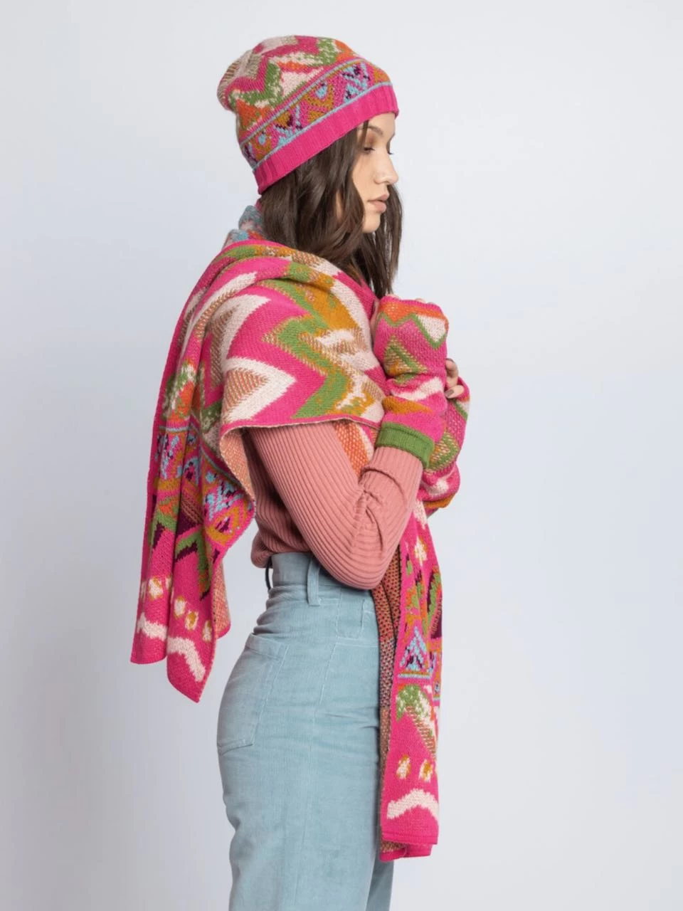 IVKO Winter Cap Artistic Pattern 222684 (2 Colours) 5 IVKO Winter Cap Artistic Pattern 222684 (2 Colours) - Image 3