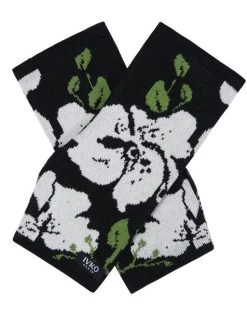 IVKO Wrist Warmers Orchid Motive 232589 (2 Colours) 14 IVKO Wrist Warmers Orchid Motive 232589 (2 Colours) -Fashion Clothing Line Store IVKO Woman AutumnWinter 2023 019 232589.019