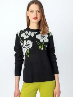 IVKO Jacquard Pullover Orchid Motive 232634 (2 Colours)