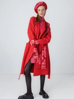 IVKO Wrist Warmers Orchid Motive 232589 (2 Colours) 13 IVKO Wrist Warmers Orchid Motive 232589 (2 Colours) -Fashion Clothing Line Store IVKO Woman AutumnWinter 2023 045 232589.045 2