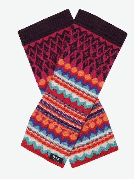 IVKO Wrist Warmers Geometric Pattern 232782 3 IVKO Wrist Warmers Geometric Pattern 232782