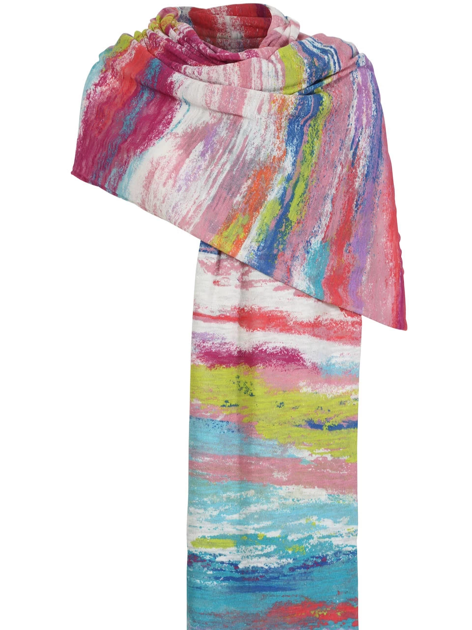 IVKO Shawl Scarf "Stripe Pattern 221587" 3 IVKO Shawl Scarf "Stripe Pattern 221587"