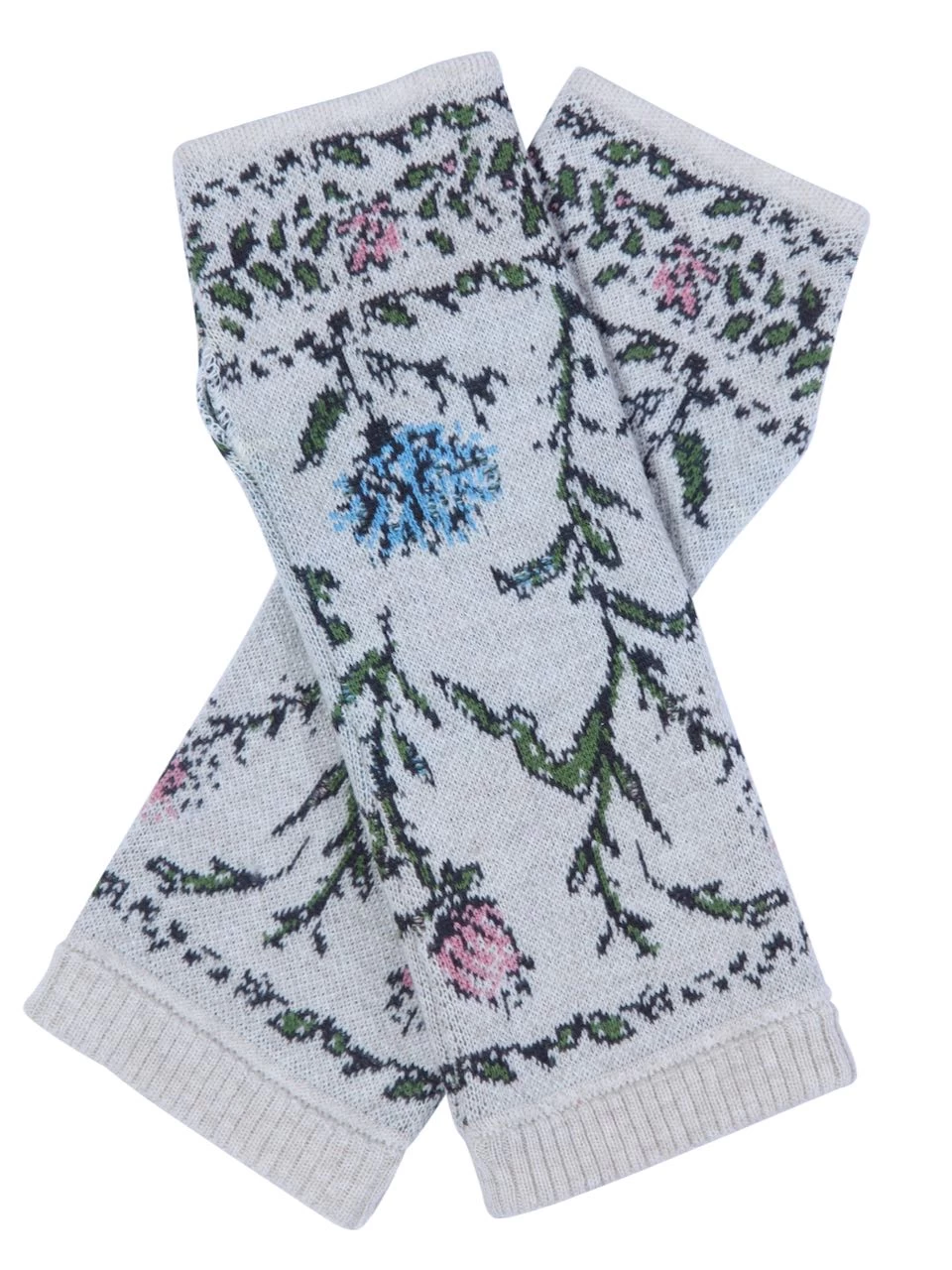 IVKO Wool Wrist Warmers Floral Pattern 222584 (2 Colours) 3 IVKO Wool Wrist Warmers Floral Pattern 222584 (2 Colours)