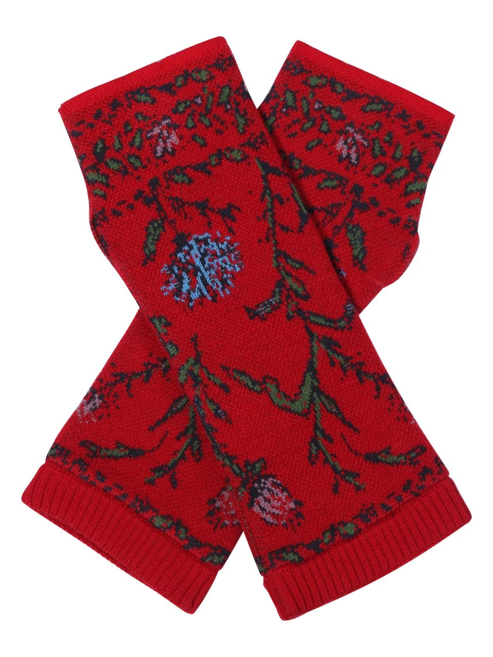 IVKO Wool Wrist Warmers Floral Pattern 222584 (2 Colours) 4 IVKO Wool Wrist Warmers Floral Pattern 222584 (2 Colours) - Image 2