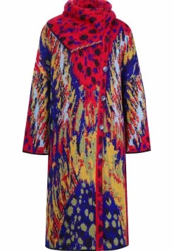 IVKO Long Jacquard Coat Brocade Pattern 222701 8 IVKO Long Jacquard Coat Brocade Pattern 222701 -Fashion Clothing Line Store IVKO Woman SpringSummer 2022 045 222701.045