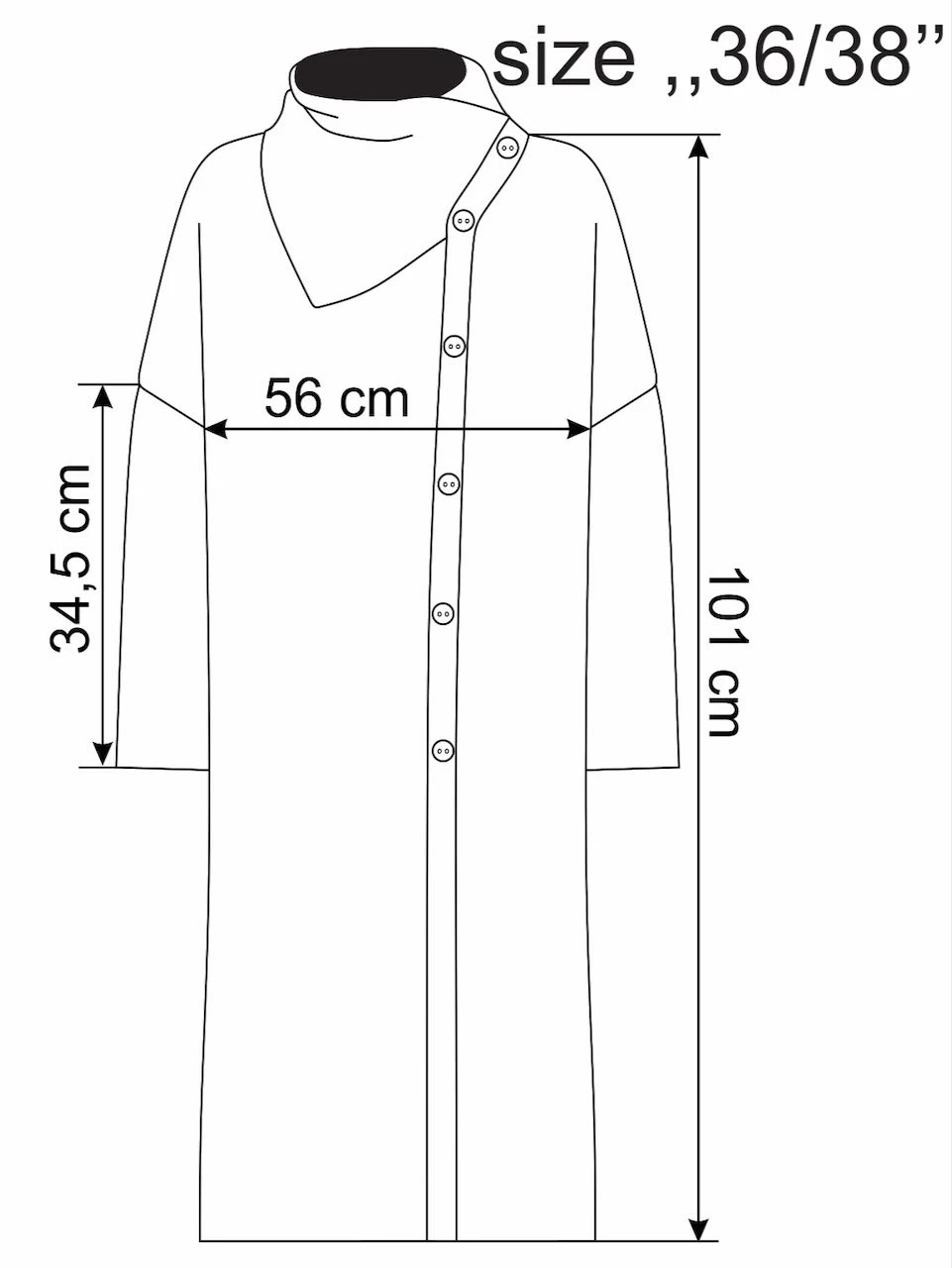 IVKO Long Jacquard Coat Brocade Pattern 222701 6 IVKO Long Jacquard Coat Brocade Pattern 222701 - Image 4