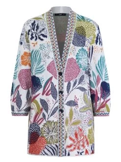 IVKO Jacquard Long Cardigan 231720 (2 Colours) 16 IVKO Jacquard Long Cardigan 231720 (2 Colours) -Fashion Clothing Line Store IVKO Woman SpringSummer 2023 010 231720.010