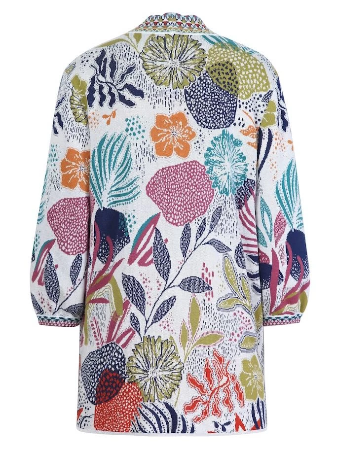 IVKO Jacquard Long Cardigan 231720 (2 Colours) 7 IVKO Jacquard Long Cardigan 231720 (2 Colours) - Image 5