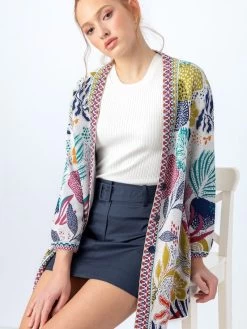 IVKO Jacquard Long Cardigan 231720 (2 Colours)