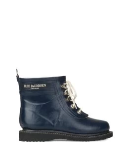 Ilse Jacobsen Short RUBBER BOOTS RUB2 (Many Colours) -Fashion Clothing Line Store Ilse Jacobsen Short Rubber Boots Deep Navy 3