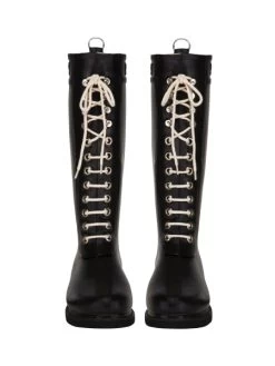 Ilse Jacobsen LONG RUBBER BOOTS RUB1 (Many Colours) 16 Ilse Jacobsen LONG RUBBER BOOTS RUB1 (Many Colours) -Fashion Clothing Line Store Ilse Jacobsen Tall Rubber Rain Boots Black 2
