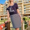 Dolcezza Dress "Love Sailing" (23104) 2 Dolcezza Dress "Love Sailing" (23104) -Fashion Clothing Line Store Love Sailing 23104 Dolcezza SP23