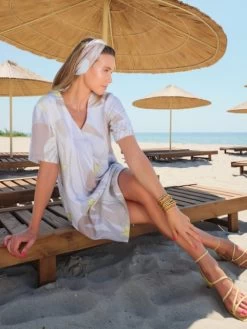 Dolcezza Linen Dress "Light & Melo" (24744)