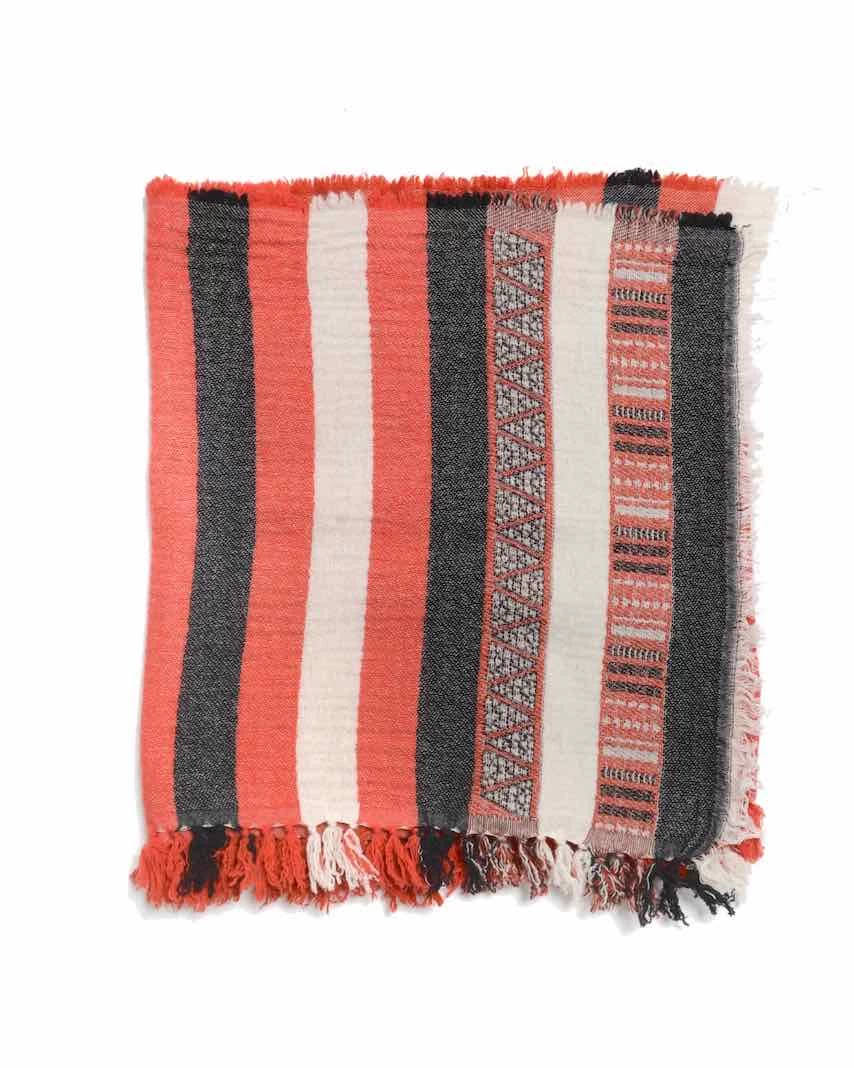 Moment By Moment Scarf "Angie" (Deep Reds) 3 Moment By Moment Scarf "Angie" (Deep Reds)