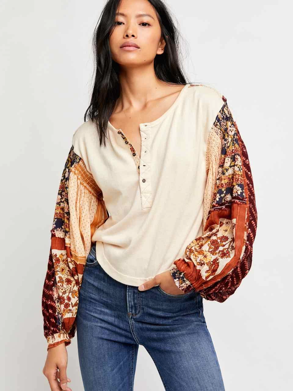 Free People "Light Magic Henley" (2 Colours) 4 Free People "Light Magic Henley" (2 Colours) - Image 2