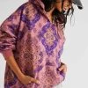 Free People "Printed It's A Vibe Hoodie" (Desert Rose) 1 Free People "Printed It's A Vibe Hoodie" (Desert Rose) -Fashion Clothing Line Store OB1471953 6602 Free People Its a Vibe Hoodie Sweater
