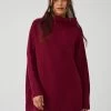 Free People "Ottoman Slouchy Tunic" (Pomegranate Wine) 2 Free People "Ottoman Slouchy Tunic" (Pomegranate Wine) -Fashion Clothing Line Store OB432957 6657 Free People Ottoman Slouchy Tunic Pomegrant Wine