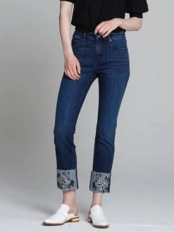 Driftwood Crop Jeans "Colette" (DW-P40170A)