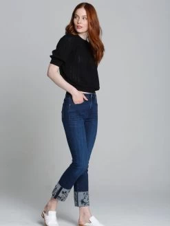 Driftwood Crop Jeans "Colette" (DW-P40170A) 7 Driftwood Crop Jeans "Colette" (DW-P40170A) -Fashion Clothing Line Store P40170A 127164