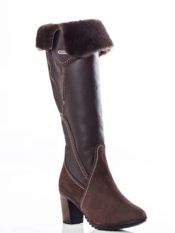 Pajar Winter Boots "Riviera" (brown) -Fashion Clothing Line Store Pajar Heritage Boots Riviera Brown 3