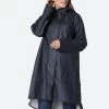 Ilse Jacobsen RAINCOAT Rain71 (Dark Indigo) 2 Ilse Jacobsen RAINCOAT Rain71 (Dark Indigo) -Fashion Clothing Line Store RAIN71 Else Jacobsen Rain Coat Deep Navy 2
