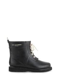 Ilse Jacobsen Short RUBBER BOOTS RUB2 (Many Colours) -Fashion Clothing Line Store RUB2 Ilse Jacobsen RubberBoot Short Black