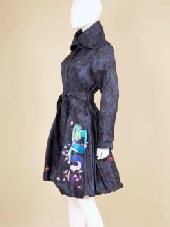 Samuel Dong Bubble Coat 11665 (Phoenix Dragon) 9 Samuel Dong Bubble Coat 11665 (Phoenix Dragon) -Fashion Clothing Line Store Samuel Dong NEW Bubble Coat Dress Phoenix Dragon 11665