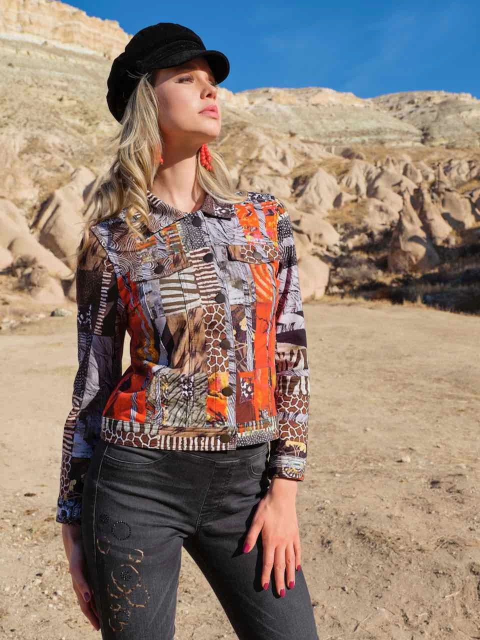 Dolcezza Jacket "Red Black Quilt" (73658) 3 Dolcezza Jacket "Red Black Quilt" (73658)