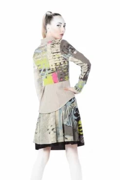 Volt Skirt "Chipie" Ju -Fashion Clothing Line Store VOLT Jacket Chipie VJ back