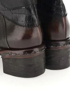 A.S.98 Tall Boots "Novasuper" (A52301) 17 A.S.98 Tall Boots "Novasuper" (A52301) -Fashion Clothing Line Store a52301 101 AS98 Tall Black Brown Boots NovaSuper Calvados