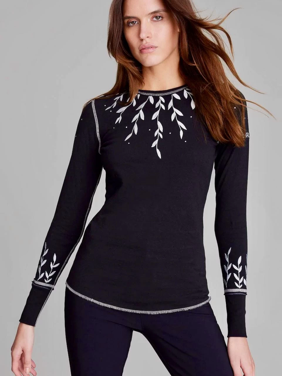 Alp N Rock "Branches Crew Shirt" (Black) 3 Alp N Rock "Branches Crew Shirt" (Black)