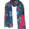 IVKO Scarf Tropical Motif 211580 (3 Colours) 1 IVKO Scarf Tropical Motif 211580 (3 Colours) -Fashion Clothing Line Store b039