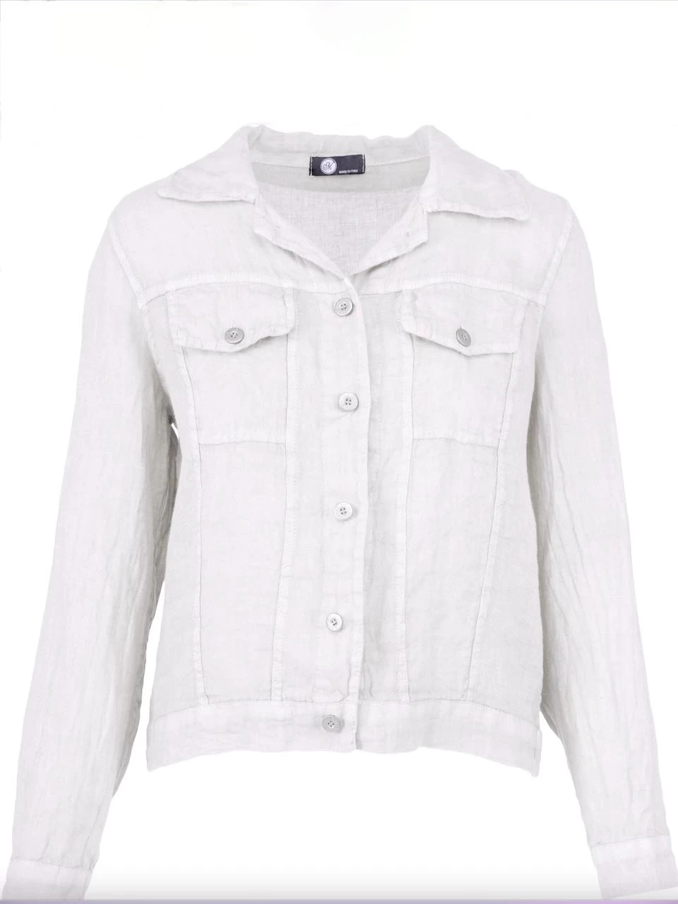 M Made In Italy Linen Jacket Blazer 26/9456U (3 Colours) 7 M Made In Italy Linen Jacket Blazer 26/9456U (3 Colours) - Image 5