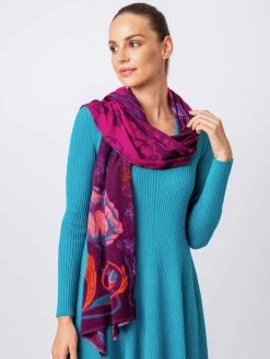 IVKO Wool Scarf Grasset Floral Pattern 212781 (2 Colours) 13 IVKO Wool Scarf Grasset Floral Pattern 212781 (2 Colours) -Fashion Clothing Line Store product 212781078c 1